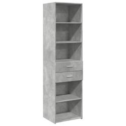 Helloshop26 - Buffet bahut commode armoire meuble de rangement organisateur cuisine salle de séjour salon haut 50 x 42,5 x 185 cm 02_0034450 - 300021_0