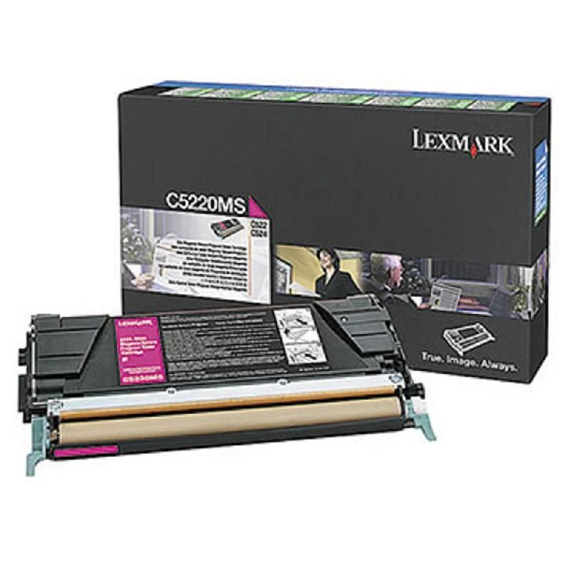 LEXMARK TONER ORIGINAL C5220MS M - COULEUR: MAGENTA