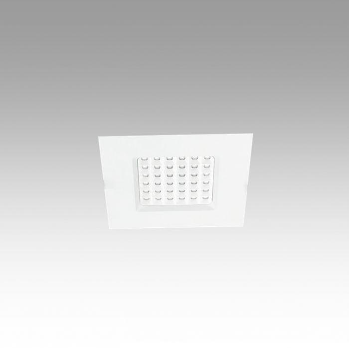 Luminaire encastré carré led de type downlight - ip54 led - xeona square 10 w_0