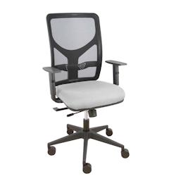 Piqueras y Crespo Silla Motilla traslack malla negra asiento bali gris claro brazo regulable - gris multi-matériau 21TKM840B40B10CRN65_0