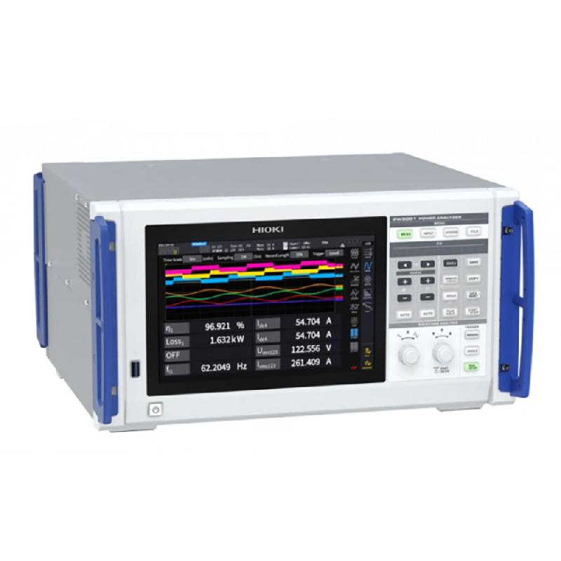 PW8001-PUB - Analyseur de puissance Hioki PW8001 à 8 canaux d'entrée, mesures de rendement de conversion avec modules U7001 et U7005_0