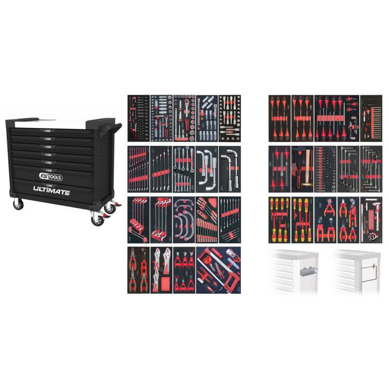 Servante XL 7 tir, 562 outils - KSTools | 825.7562_0
