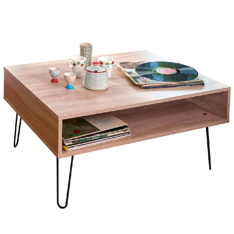 TABLE BASSE DESIGN SCANDINAVE LACKBERG CHÊNE NATUREL_0