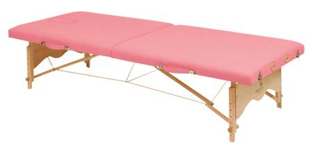 Table pliante bois - modèle SHIATSU - 70 x 182 cm - réglable en hauteur 40-58 cm avec cavité faciale et tendeur standard C-3111M61_0