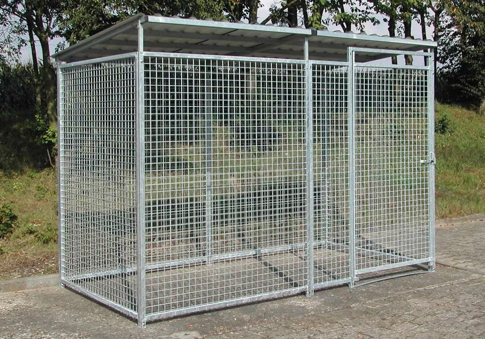 157503w - Armoire pour bouteilles de gaz - stockage extérieur sécurisé jusqu'à 72 bouteilles de 50L_0