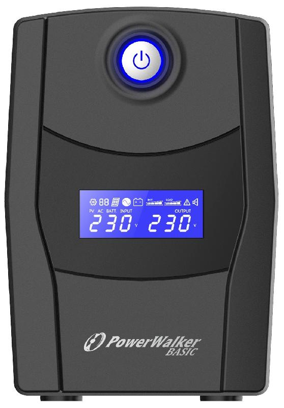 Onduleur PowerWalker VI 600 STL - Interactivité de ligne - 600 VA - 360 W - 2 sorties CA - Format Tower_0