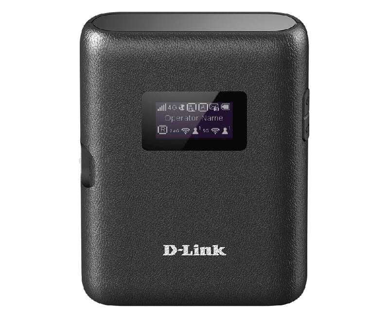 D-Link DWR-933 - Routeur portable bi-bande (2,4 GHz / 5 GHz), Wi-Fi 5, 3G/4G, compatible MicroSD jusqu'à 64 Go - Noir_0