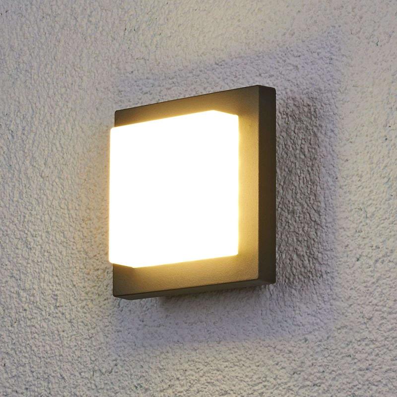 EGLO Éclairage D'Extérieur LED Applique Murale Lampe Extérieur Façade Blanc Moderne 