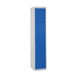 Armoire de récupération de linge - Monobloc - L40cm x P50cm x H198cm - PROVOST - bleu acier 207800690_0