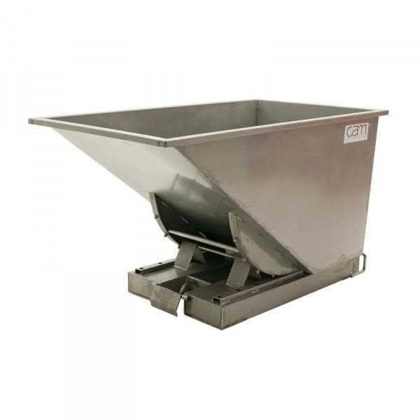 Benne auto-basculante inox - 600 litres - capacité de charge 1500 kg - Marque Rolléco_0