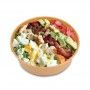 Bol salade kraft brun 1000 ml - Alphaform - Diamètre 15 cm - Réf : NN03070053_0