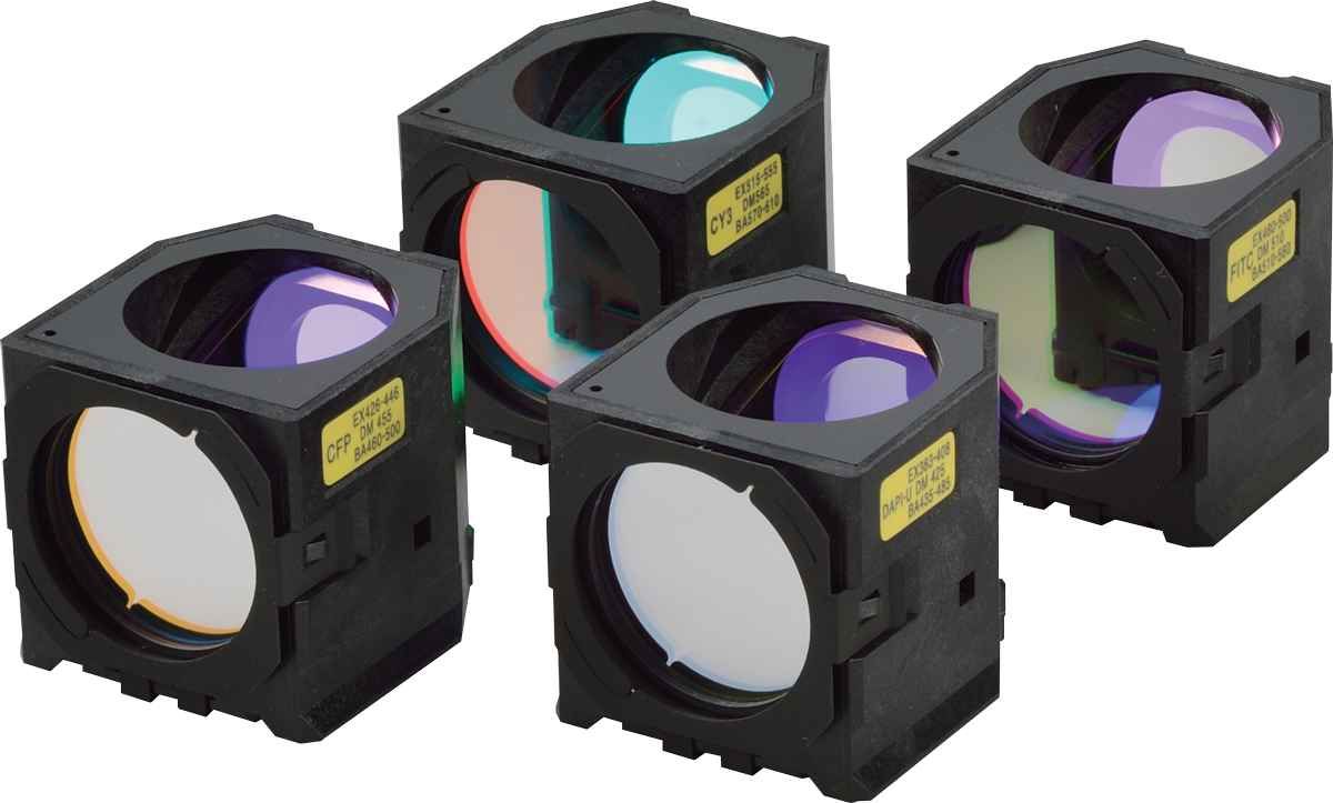 Cubes de filtre fluorescents Nikon - haute performance pour imagerie multicolore et détection précise_0