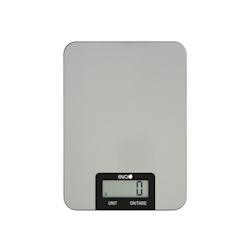 Eva balance de cuisine numérique acier inoxydable 5kg 1g - inox 033367_0