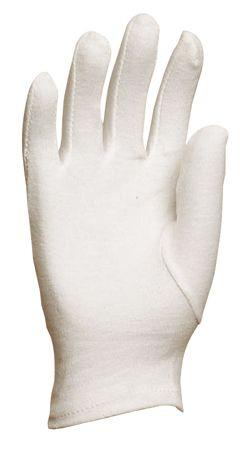 Gants blancs en coton - taille 8_0