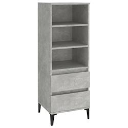 Helloshop26 - Buffet bahut commode armoire meuble de rangement organisateur cuisine salle de séjour salon haut 40 x 36 x 110 cm bois 02_0034436 - 300_0