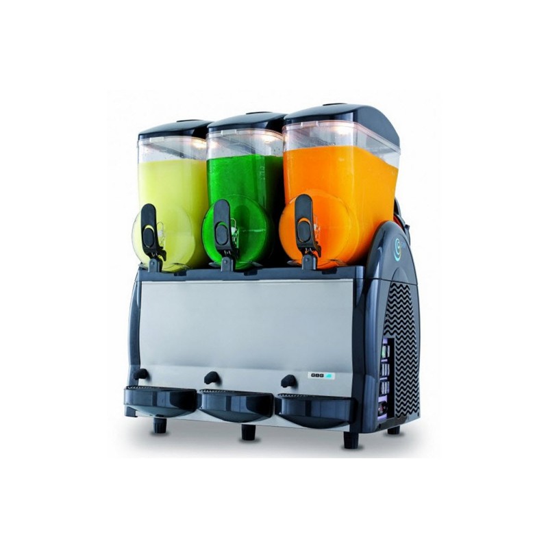 Machine à granita professionnelle avec 3 cuves de 12 Litres - SPIN 3 FAST FREEZE - GBG_0