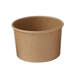Packnwood FHC - 500Pcs - Pot carton kraft brun chaud et froid - H55mm 180ml - marron en carton 8NPPOB180_0