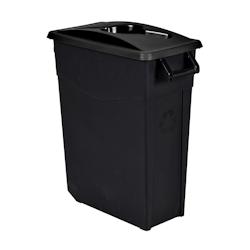 Rossignol - Poubelle 65L mobile ouverture calibrée MOVATRI GREEN - noir - noir plastique polypropylène 56180_0