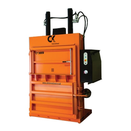 Presse à balles verticale - force de compactage : 50 tonnes - clean kompact - ck500w_0