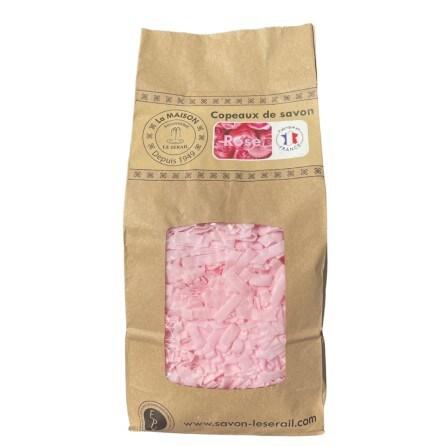 Savon de Marseille en copeaux - Parfum Rose - 3373360750128_0