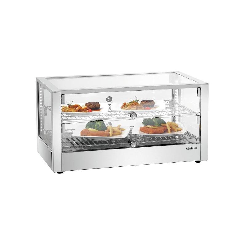 Vitrine chauffante 80 Litres, 2 niveaux, à poser, 1000 W, 220 V - MONO_0