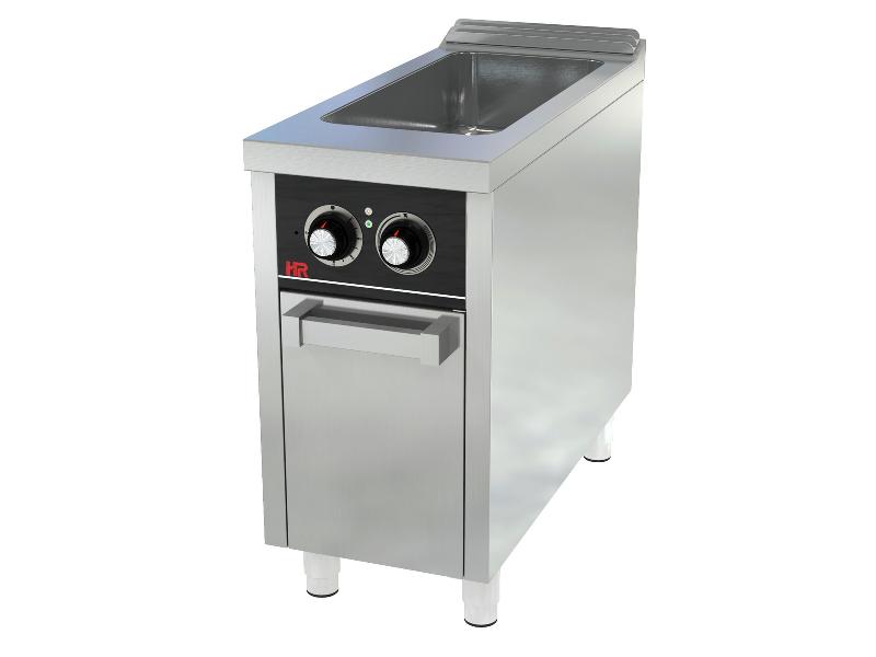 Bain marie électrique professionnel sur placard profondeur 930 mm réservoir gn4/3 - BME9004E_0