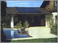 Chauffage solaire pour piscines et spas - Installation avec pompe et capteurs solaires_0