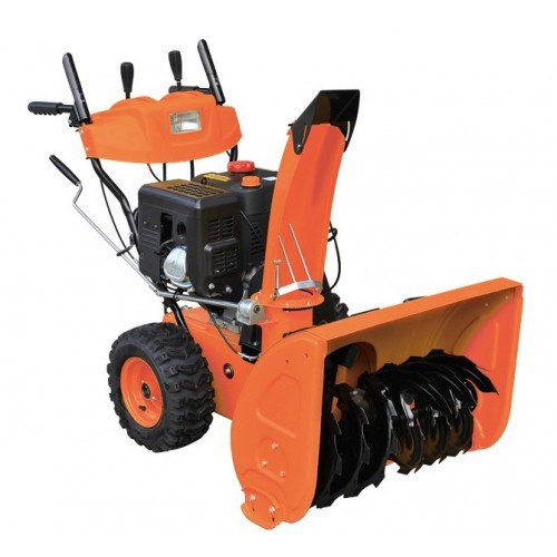 Fraise à neige OHV 62 cm essence 8 CV - 242 cc, avec tableau de bord, phare  et démarrage électrique sur secteur - Snowboss SB862-W