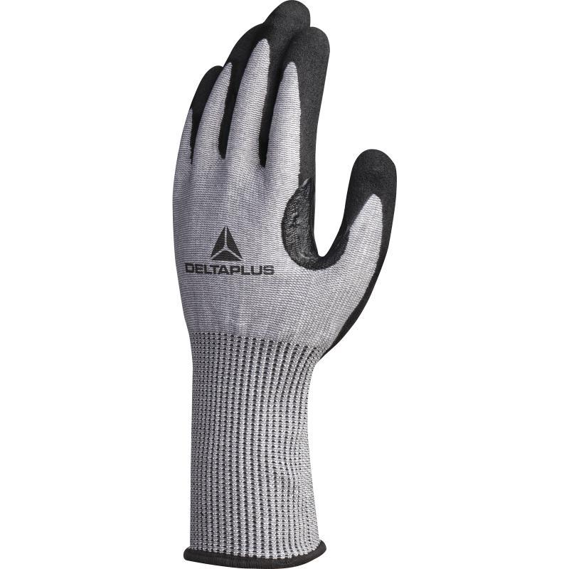 Gant anti-coupure tricot Xtrem CUT - paume enduite mousse de nitrile finition granuleuse - jauge 13 - Niveau F - réf. VECUTF01_0
