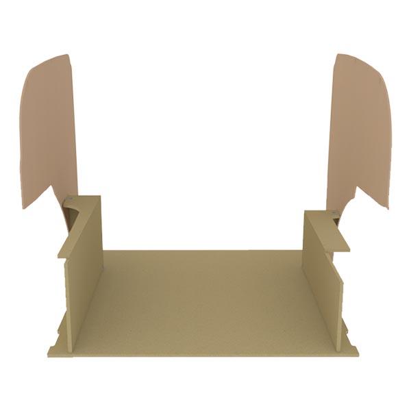 Habillage bois natural K2 aggloméré + MDF / Portes arrière incluses_0
