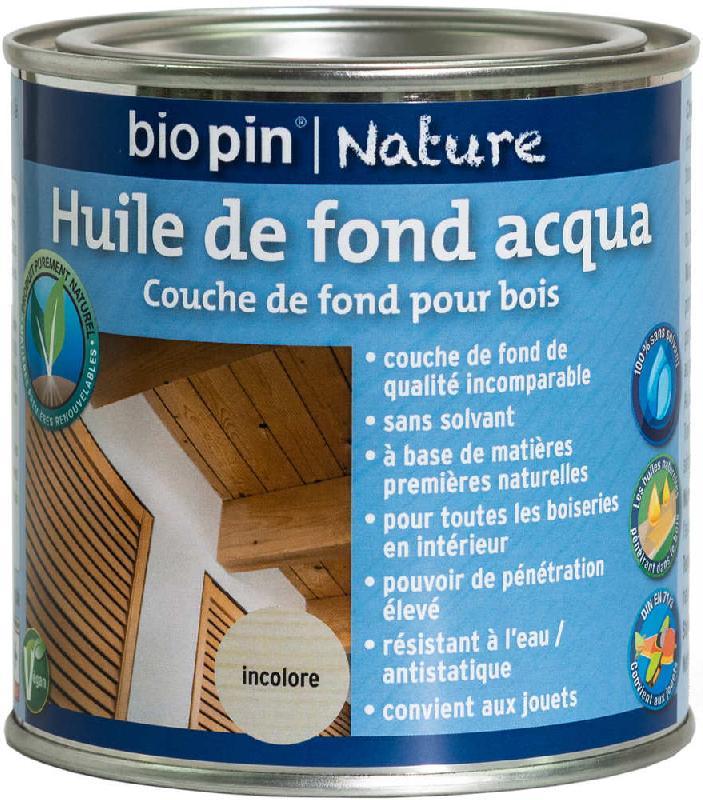 Huile de fond aqua - 0,375 L - Incolore - Produit de traitement du bois_0