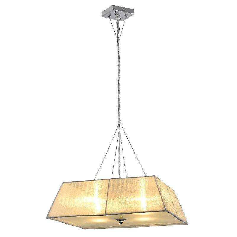 Lampe luminaire suspendu à suspension 4 socles 13 cm x diamètre 45 cm plafonnier lampe de chambre lampe de salle de séjour 03_0002806