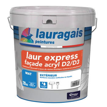 Revêtement décoratif pour façade - Résine acrylique et polysiloxane - Réf. AG02353 - LAURAGAIS_0