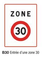 Panneau relatif au zone type b30_0