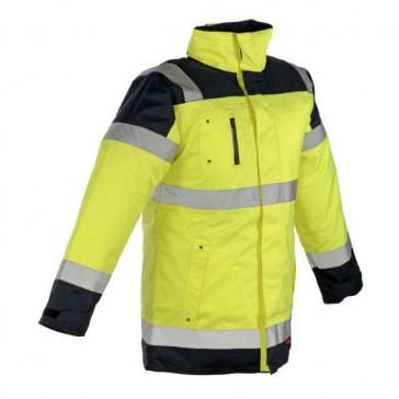 Parka HV Medium Jaune/Marine XXL Opsial - 3 en 1, doublure amovible, normes EN 471 / EN 343 / EN 14058_0