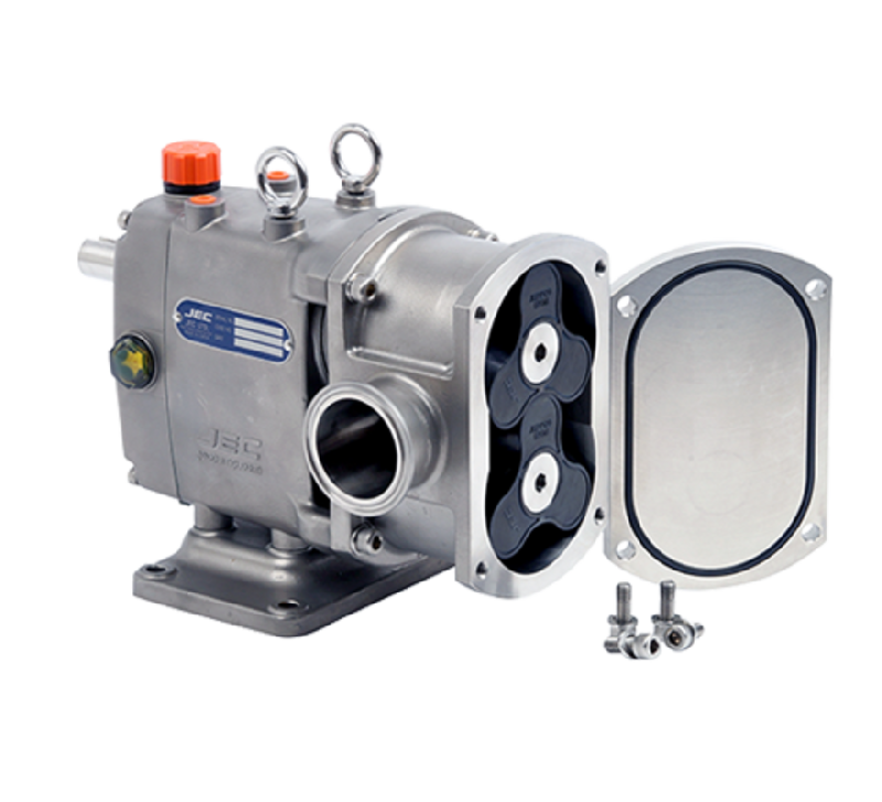 Pompes vinicoles à lobes rotatifs JEC - Série JRZW - rotors EPDM et certifications 3A, FDA, ATEX_0