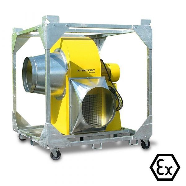 TFV 900 Ex - Ventilateur centrifuge industriel ATEX zone 2, hautes performances - Trotec - 450 kg_0
