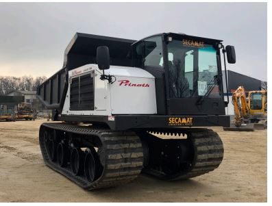 Tombereau chenilles, charge utile 7000kg, utilisé sur les chantiers de démolition, l'aménagement paysager - PRINOTH ROTATIF 4000 L - disponible en location_0