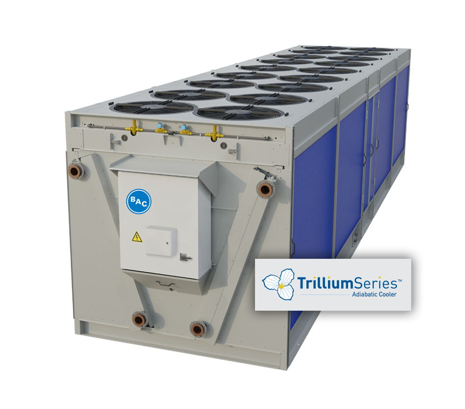 Tour de refroidissement adiabatique idéale pour les applications de refroidissement exigeantes où l'efficacité énergétique est primordiale - TrilliumSeries_0