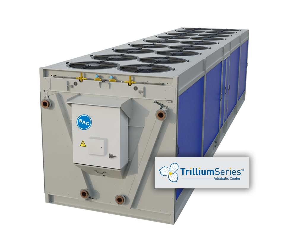 Tour de refroidissement adiabatique TrilliumSeries - efficacité énergétique et utilisation optimale de l'eau_0