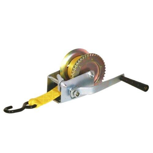 MAUK 791 - Treuil manuel galvanisé avec sangle plate 50 mm, capacité de traction 500 kg_0