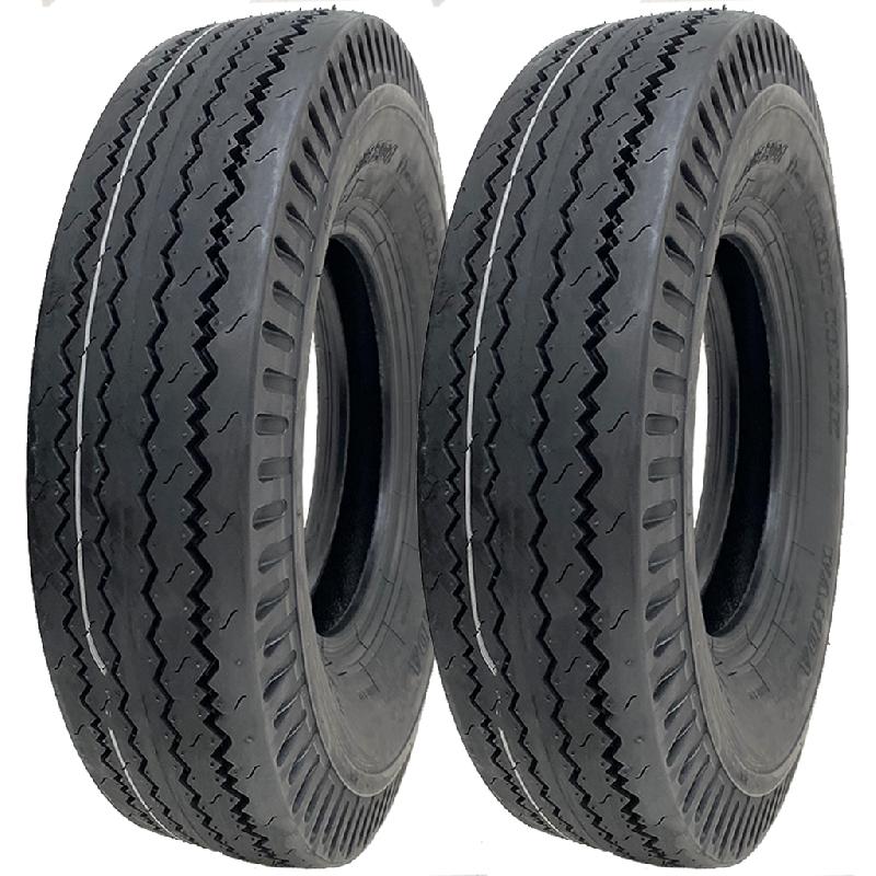 5.00-10 pneus remorque, 4ply, high speed, road legal 437kgs 500x10 79N - set of 2_0