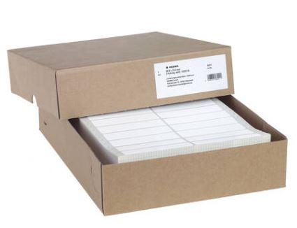 Étiquette adhésive informatique en continu - 88,9 x 23,0 mm - Référence 8221 - 2 rangées_0