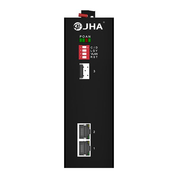 Commutateurs - switch JHA-IGS12P - 2 PoE / PoE+, 10/100/1000TX et 1000X SFP, non géré, industriel, IP40, -40 à 85°C_0