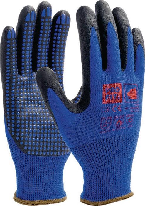 Gant en nitrile à  maille fine NI-Thermo taille 10 bleu Nylon, acrylique et nitrile EN 388, EN 407, EN 511 catégorie EPI II PRO FIT_0