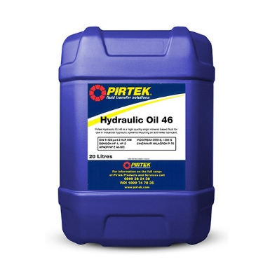 Huile hydraulique - Fût de 20 litres - 46 Pirtek_0