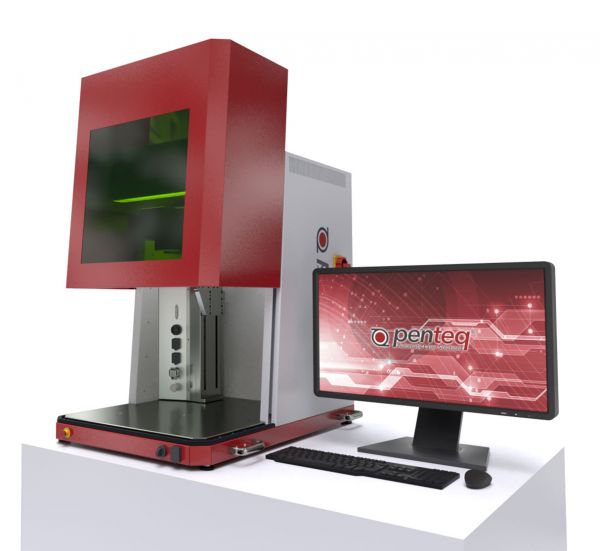 LG100 - Marquages laser industriels - Penteq - Dimensions 600 x 900 x 890 mm - Boîtier robuste en acier_0
