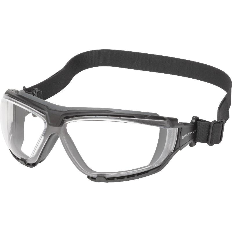 Lunettes monobloc polycarbonate - Gosptin - Hybride ergonomique avec protections chimiques et UV_0