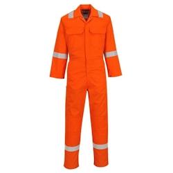 Portwest - Combinaison de travail résistante à la flamme BIZWELD IONA Orange Taille S - S orange 5036108167890_0