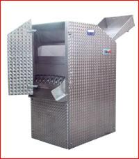 Trancheuse à viande professionnelle - Precoupe - Guillotine - Construction inox - Moteur 5.5 CV TRI 400V_0